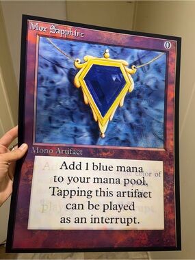 Magic the Gathering 3D Holographic Lenticular Poster